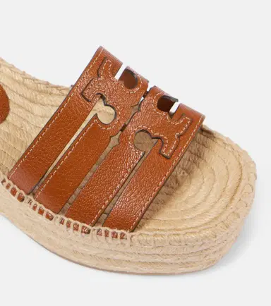 Tory Burch Ines leather espadrille wedges | Thumbnail 4 Tory Burch Ines leather espadrille wedges | Thumbnail 4