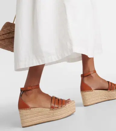 Tory Burch Ines leather espadrille wedges | Thumbnail 7 Tory Burch Ines leather espadrille wedges | Thumbnail 7
