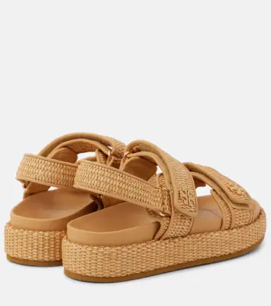 Tory Burch Kira raffia sandals | Thumbnail 6 Tory Burch Kira raffia sandals | Thumbnail 6