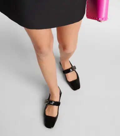 Valentino Garavani VLogo Locker Mary Jane flats | Thumbnail 5 Valentino Garavani VLogo Locker Mary Jane flats | Thumbnail 5