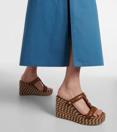 Valentino Garavani Rockstud leather wedge espadrilles | Thumbnail 7 Valentino Garavani Rockstud leather wedge espadrilles | Thumbnail 7