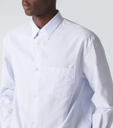 Gucci Striped cotton poplin shirt | Thumbnail 3 Gucci Striped cotton poplin shirt | Thumbnail 3