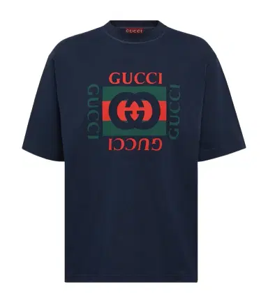 Gucci Logo cotton jersey T-shirt | Thumbnail 1 Gucci Logo cotton jersey T-shirt | Thumbnail 1