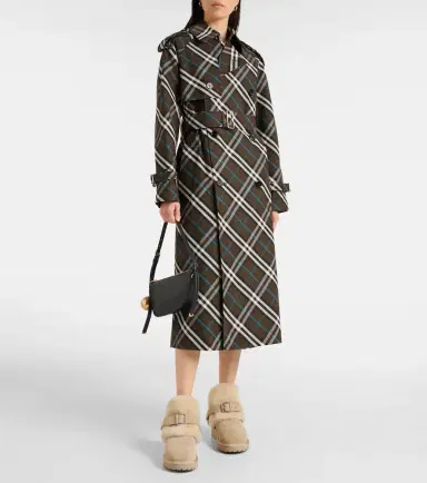 Burberry Shearling-trimmed suede ankle boots | Thumbnail 6 Burberry Shearling-trimmed suede ankle boots | Thumbnail 6