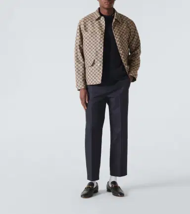 Gucci Logo silk and cotton T-shirt | Thumbnail 4 Gucci Logo silk and cotton T-shirt | Thumbnail 4