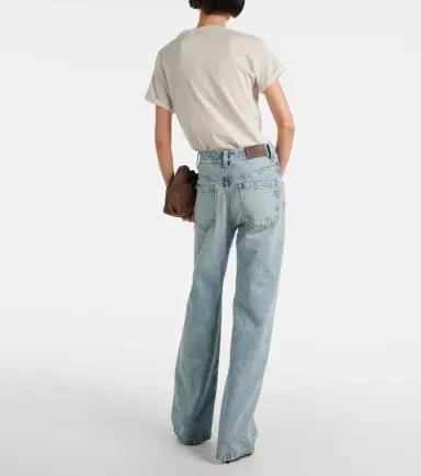 Brunello Cucinelli High-rise straight jeans | Thumbnail 6 Brunello Cucinelli High-rise straight jeans | Thumbnail 6
