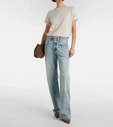Brunello Cucinelli High-rise straight jeans | Thumbnail 7 Brunello Cucinelli High-rise straight jeans | Thumbnail 7