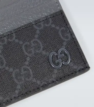 Gucci Leather-trimmed GG canvas card holder | Thumbnail 2 Gucci Leather-trimmed GG canvas card holder | Thumbnail 2