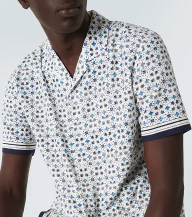 Orlebar Brown Hibbert floral bowling shirt | Thumbnail 2 Orlebar Brown Hibbert floral bowling shirt | Thumbnail 2