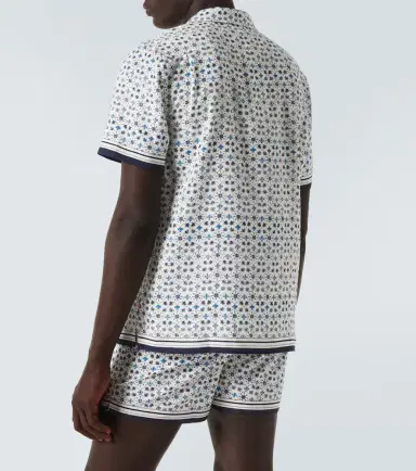 Orlebar Brown Hibbert floral bowling shirt | Thumbnail 3 Orlebar Brown Hibbert floral bowling shirt | Thumbnail 3