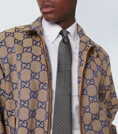 Gucci Horsebit silk jacquard tie | Thumbnail 3 Gucci Horsebit silk jacquard tie | Thumbnail 3