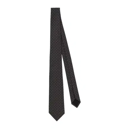 Gucci Horsebit silk jacquard tie | Thumbnail 1 Gucci Horsebit silk jacquard tie | Thumbnail 1