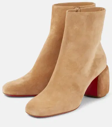 Christian Louboutin Minny Booty 70 suede ankle boots | Thumbnail 2 Christian Louboutin Minny Booty 70 suede ankle boots | Thumbnail 2