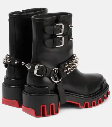 Christian Louboutin Dune Bike leather ankle boots | Thumbnail 2 Christian Louboutin Dune Bike leather ankle boots | Thumbnail 2
