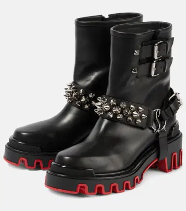 Christian Louboutin Dune Bike leather ankle boots | Thumbnail 3 Christian Louboutin Dune Bike leather ankle boots | Thumbnail 3