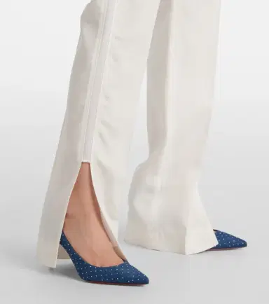 Christian Louboutin Kate 85 embellished denim pumps | Thumbnail 5 Christian Louboutin Kate 85 embellished denim pumps | Thumbnail 5