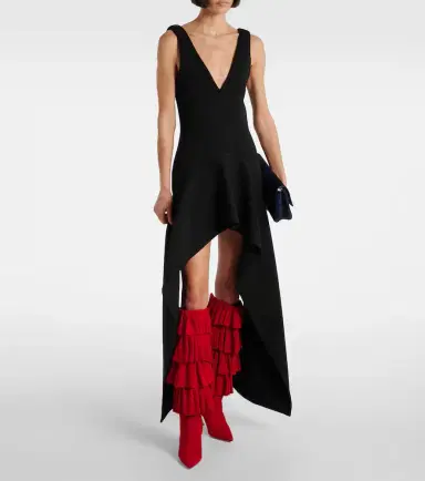 Manolo Blahnik Miralone 90 suede knee-high boots | Thumbnail 5 Manolo Blahnik Miralone 90 suede knee-high boots | Thumbnail 5