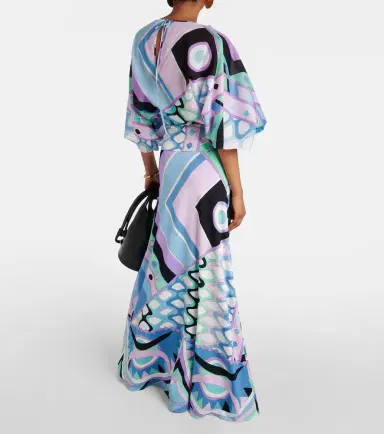 Pucci Vivara satin jersey maxi skirt | Thumbnail 5 Pucci Vivara satin jersey maxi skirt | Thumbnail 5