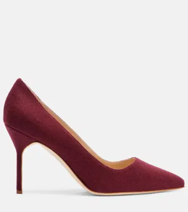 Manolo Blahnik BB 90 wool pumps | Thumbnail 2 Manolo Blahnik BB 90 wool pumps | Thumbnail 2