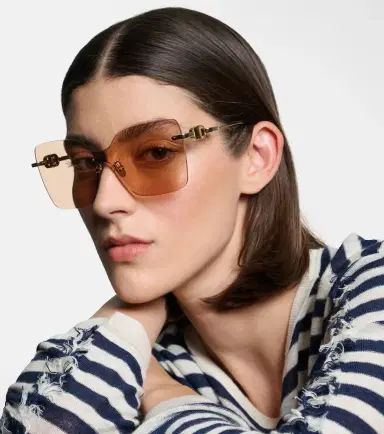 Dior Eyewear CD Chain M1U square sunglasses | Thumbnail 2 Dior Eyewear CD Chain M1U square sunglasses | Thumbnail 2