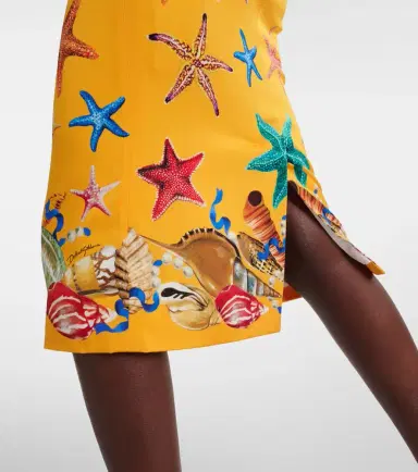 Dolce & Gabbana Capri printed silk-blend midi skirt | Thumbnail 3 Dolce & Gabbana Capri printed silk-blend midi skirt | Thumbnail 3
