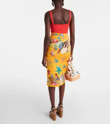 Dolce & Gabbana Capri printed silk-blend midi skirt | Thumbnail 5 Dolce & Gabbana Capri printed silk-blend midi skirt | Thumbnail 5