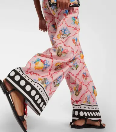 Dolce & Gabbana Capri printed cotton palazzo pants | Thumbnail 2 Dolce & Gabbana Capri printed cotton palazzo pants | Thumbnail 2