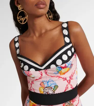 Dolce & Gabbana Capri printed silk-blend minidress | Thumbnail 6 Dolce & Gabbana Capri printed silk-blend minidress | Thumbnail 6