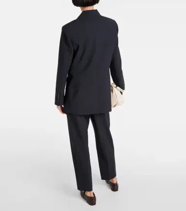 Brunello Cucinelli Double-breasted wool-blend blazer | Thumbnail 6 Brunello Cucinelli Double-breasted wool-blend blazer | Thumbnail 6