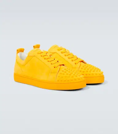 Christian Louboutin Louis Junior Spikes suede sneakers | Thumbnail 2 Christian Louboutin Louis Junior Spikes suede sneakers | Thumbnail 2