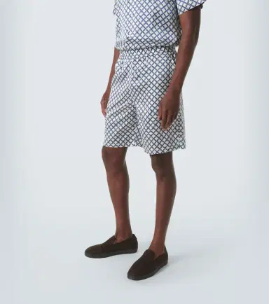 Frescobol Carioca Palma printed silk-blend shorts | Thumbnail 3 Frescobol Carioca Palma printed silk-blend shorts | Thumbnail 3