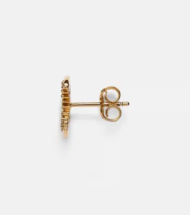 Sydney Evan Crescent Moon 14kt gold single earring with diamonds | Thumbnail 3 Sydney Evan Crescent Moon 14kt gold single earring with diamonds | Thumbnail 3