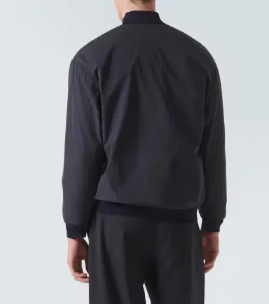 Miu Miu Logo cotton-blend bomber jacket | Thumbnail 2 Miu Miu Logo cotton-blend bomber jacket | Thumbnail 2