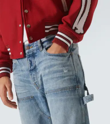 Amiri Mid-rise straight jeans | Thumbnail 6 Amiri Mid-rise straight jeans | Thumbnail 6