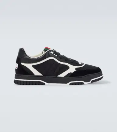 Gucci Re-Web GG Canvas leather-trimmed sneakers | Thumbnail 5 Gucci Re-Web GG Canvas leather-trimmed sneakers | Thumbnail 5