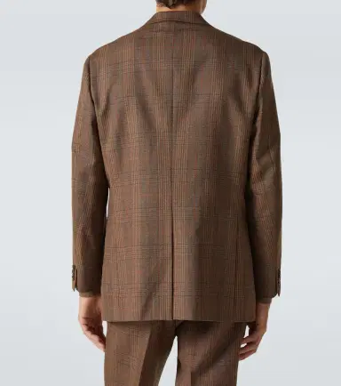 Auralee Prince of Wales wool blazer | Thumbnail 3 Auralee Prince of Wales wool blazer | Thumbnail 3