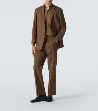 Auralee Prince of Wales wool blazer | Thumbnail 7 Auralee Prince of Wales wool blazer | Thumbnail 7