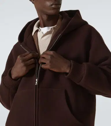 Auralee Oversized wool pile hoodie | Thumbnail 2 Auralee Oversized wool pile hoodie | Thumbnail 2