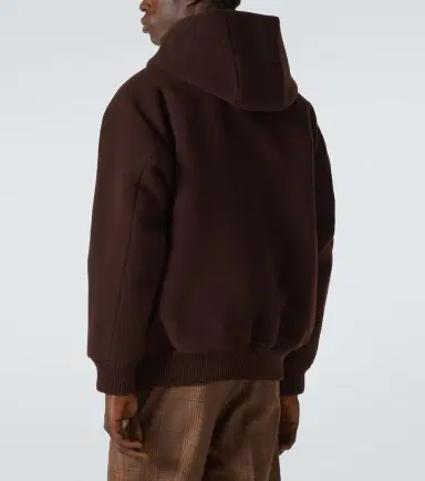 Auralee Oversized wool pile hoodie | Thumbnail 5 Auralee Oversized wool pile hoodie | Thumbnail 5