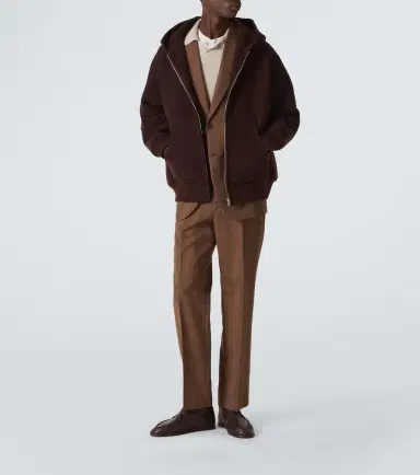 Auralee Oversized wool pile hoodie | Thumbnail 6 Auralee Oversized wool pile hoodie | Thumbnail 6