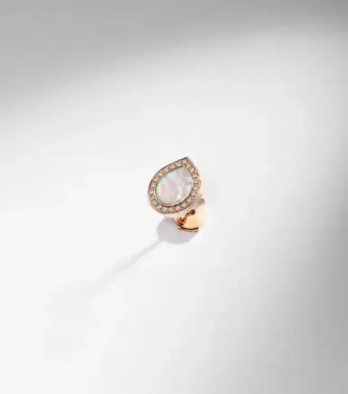 Repossi Antifer 18kt rose gold single earring with gemstones | Thumbnail 4 Repossi Antifer 18kt rose gold single earring with gemstones | Thumbnail 4