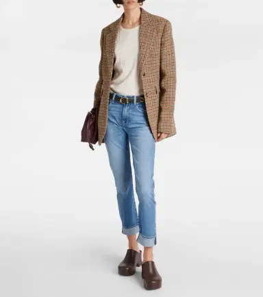7 For All Mankind Low-rise slim jeans | Thumbnail 3 7 For All Mankind Low-rise slim jeans | Thumbnail 3