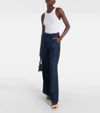 7 For All Mankind High-rise wide-leg jeans | Thumbnail 2 7 For All Mankind High-rise wide-leg jeans | Thumbnail 2