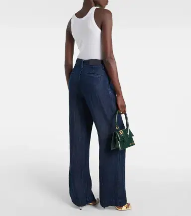 7 For All Mankind High-rise wide-leg jeans | Thumbnail 7 7 For All Mankind High-rise wide-leg jeans | Thumbnail 7