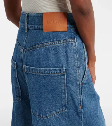 Loewe Anagram denim Bermuda shorts | Thumbnail 2 Loewe Anagram denim Bermuda shorts | Thumbnail 2