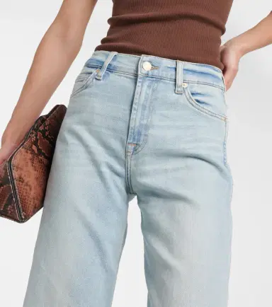 7 For All Mankind Lotta high-rise wide-leg jeans | Thumbnail 2 7 For All Mankind Lotta high-rise wide-leg jeans | Thumbnail 2