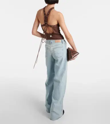 7 For All Mankind Lotta high-rise wide-leg jeans | Thumbnail 3 7 For All Mankind Lotta high-rise wide-leg jeans | Thumbnail 3