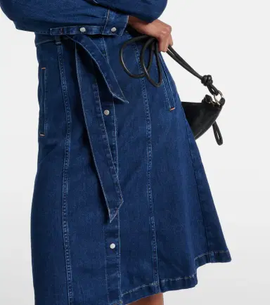 7 For All Mankind Denim midi dress | Thumbnail 5 7 For All Mankind Denim midi dress | Thumbnail 5