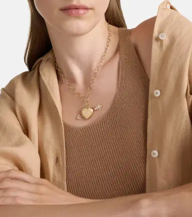 Marie Lichtenberg Rosa 18kt gold necklace with diamonds | Thumbnail 2 Marie Lichtenberg Rosa 18kt gold necklace with diamonds | Thumbnail 2