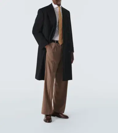 Canali Wool and cashmere overcoat | Thumbnail 4 Canali Wool and cashmere overcoat | Thumbnail 4